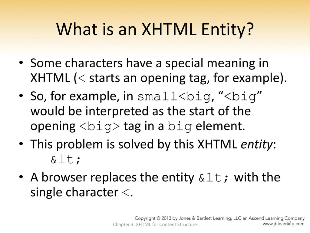 XHTML for Content Structure - ppt download