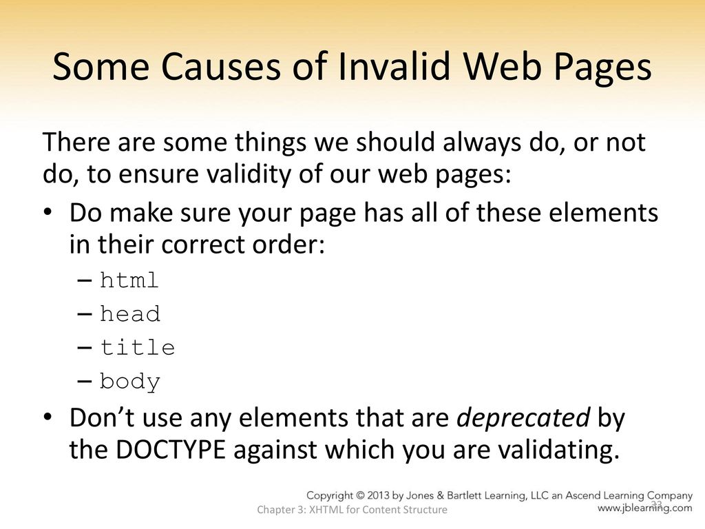 XHTML for Content Structure ppt download XHTML for Content Structure ppt download