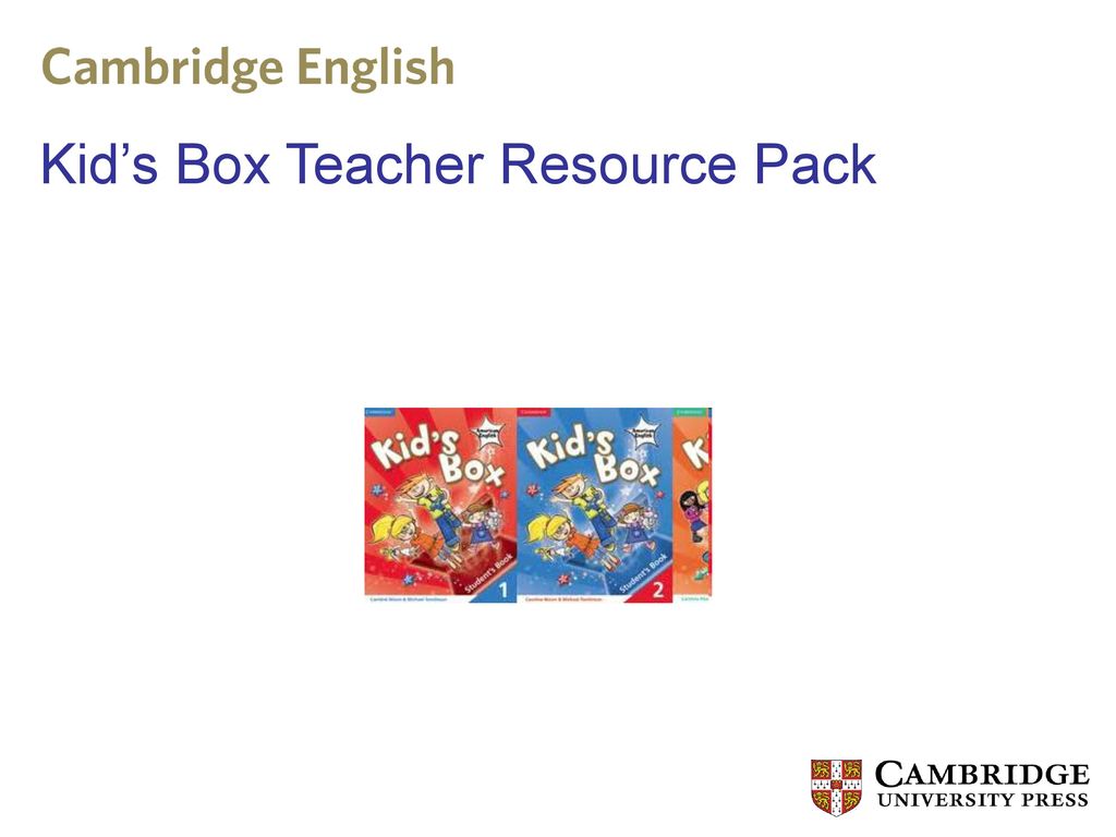 Kid’s Box Teacher Resource Pack