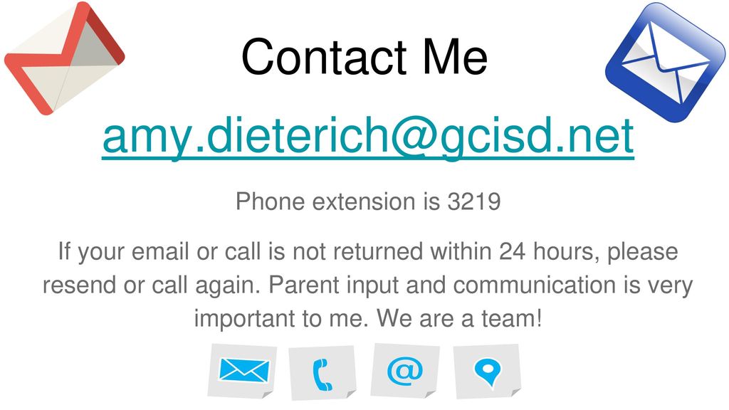 Contact Me Phone extension is 3219