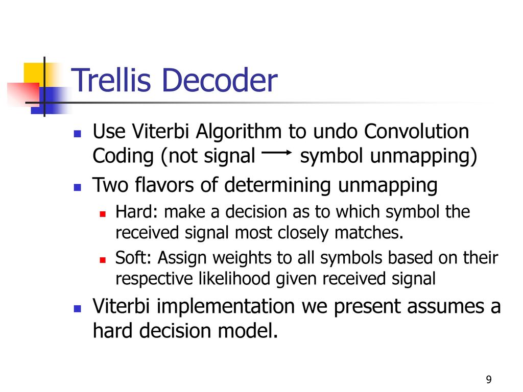 What is this “Viterbi Decoding” - ppt download