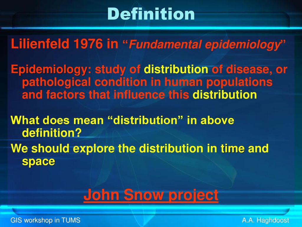 Definition John Snow project