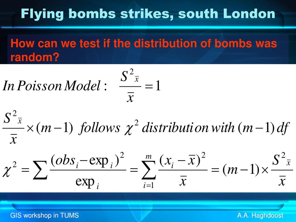 Flying bombs strikes, south London