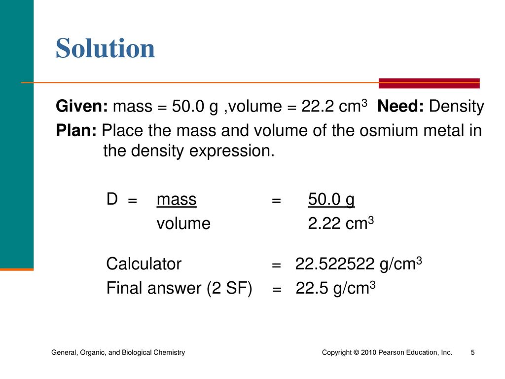 Chapter 1 Measurements 1 8 Density Ppt Download