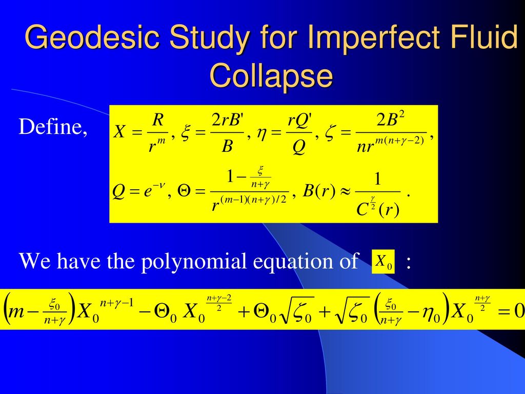 Geodesic Study for Imperfect Fluid Collapse