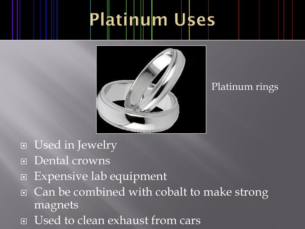 platinum uses