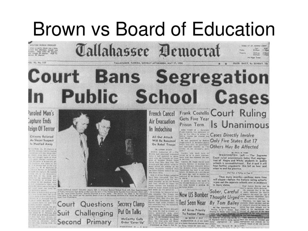 Brown vs Board of Education JFK Counter-culture. - ppt download