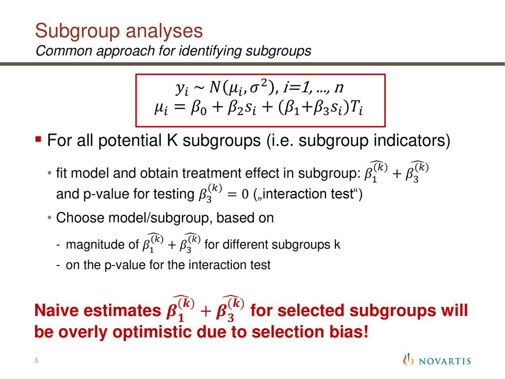 Comparing Novel Approaches To Subgroup Analyses In Clinical Trials Ppt Download