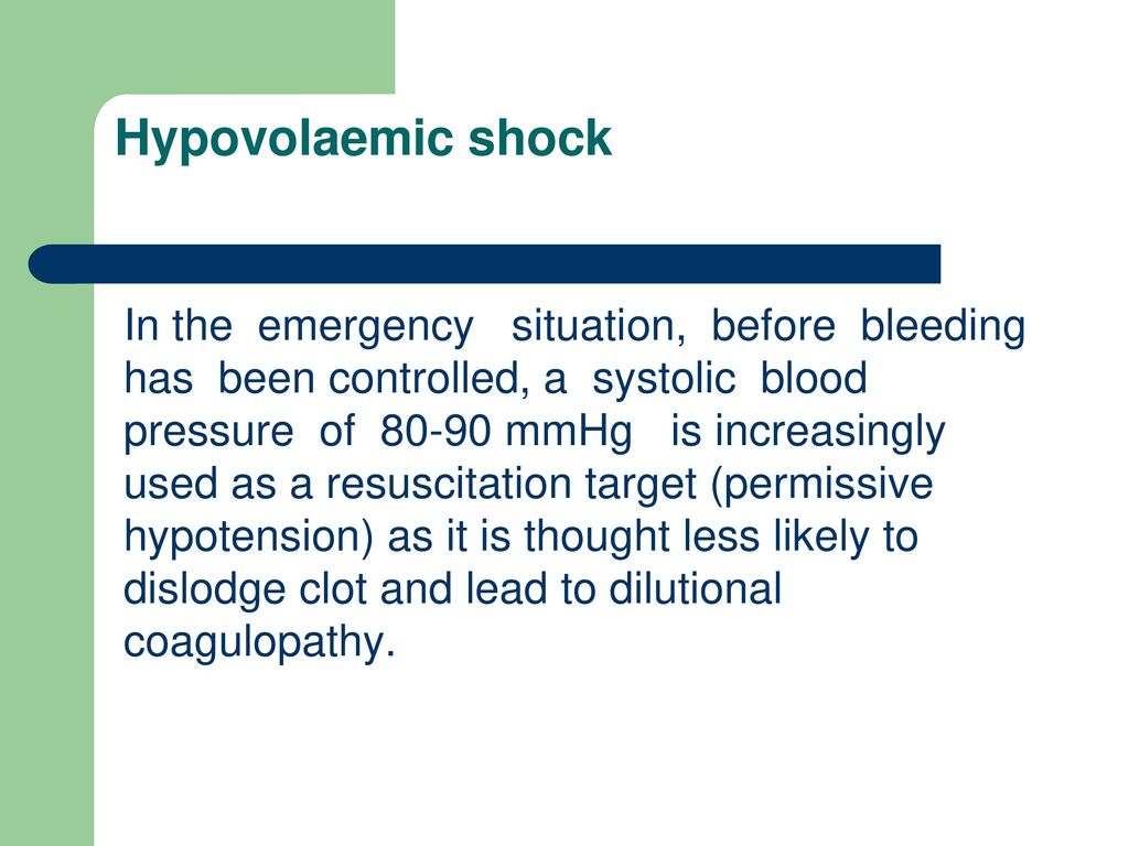 Diagnosis and Management of shock - ppt download