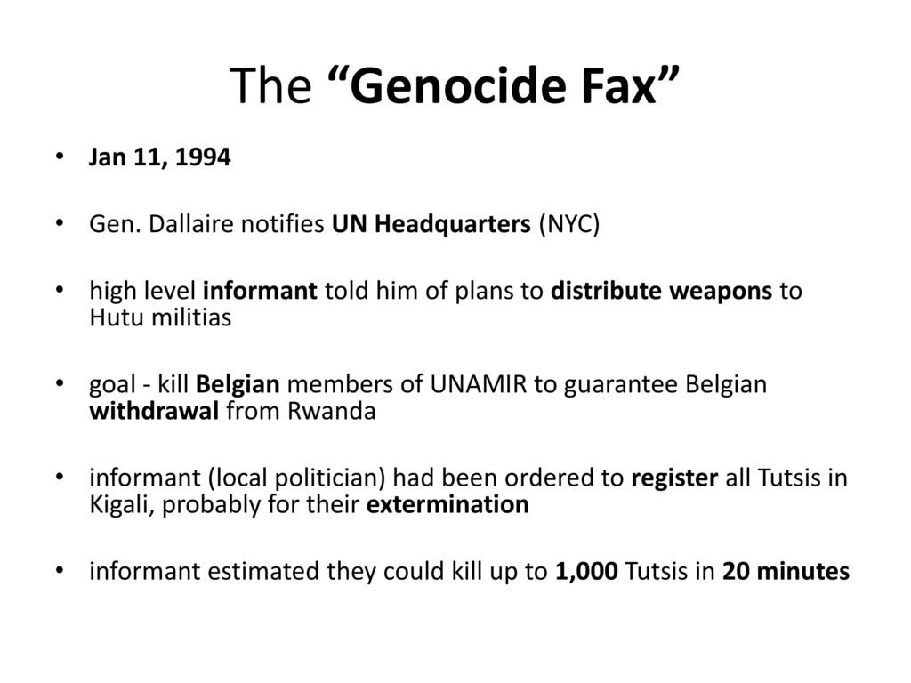Never Again”, Again???: The Rwandan Genocide - ppt download