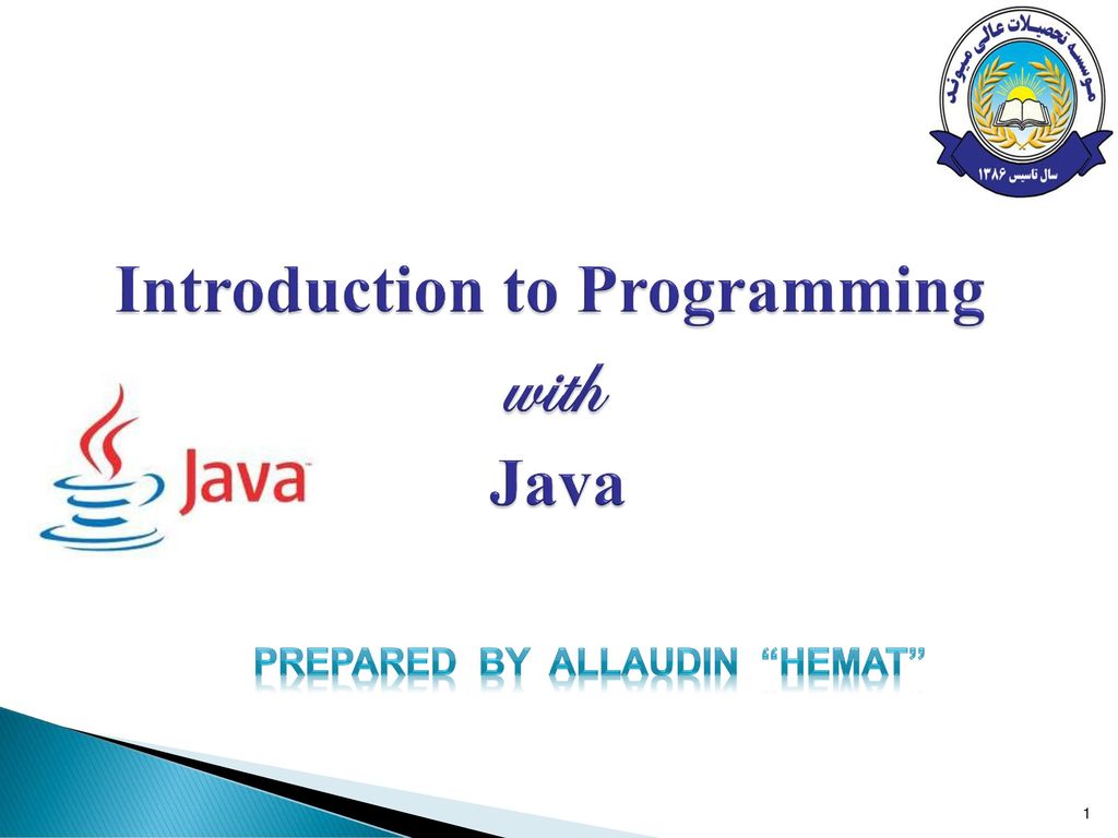 Introduction to Programming with Java - ppt download