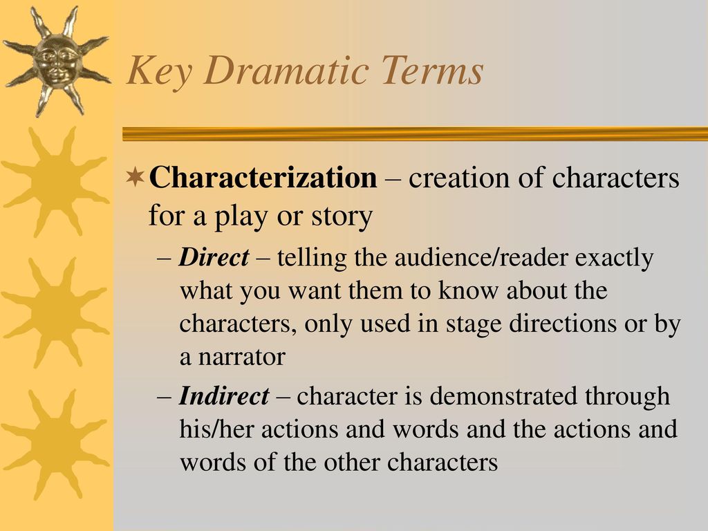Introduction to drama ppt download