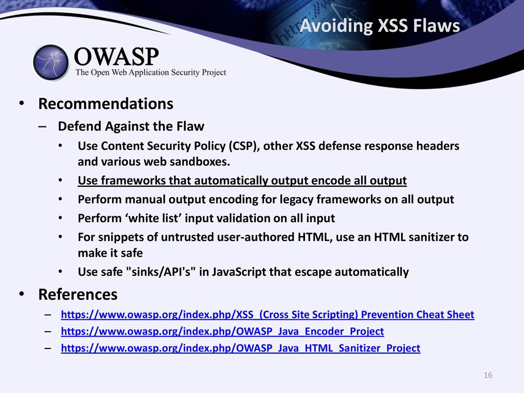 OWASP Top By Dave Wichers OWASP Top 10 Project Lead - Ppt Download