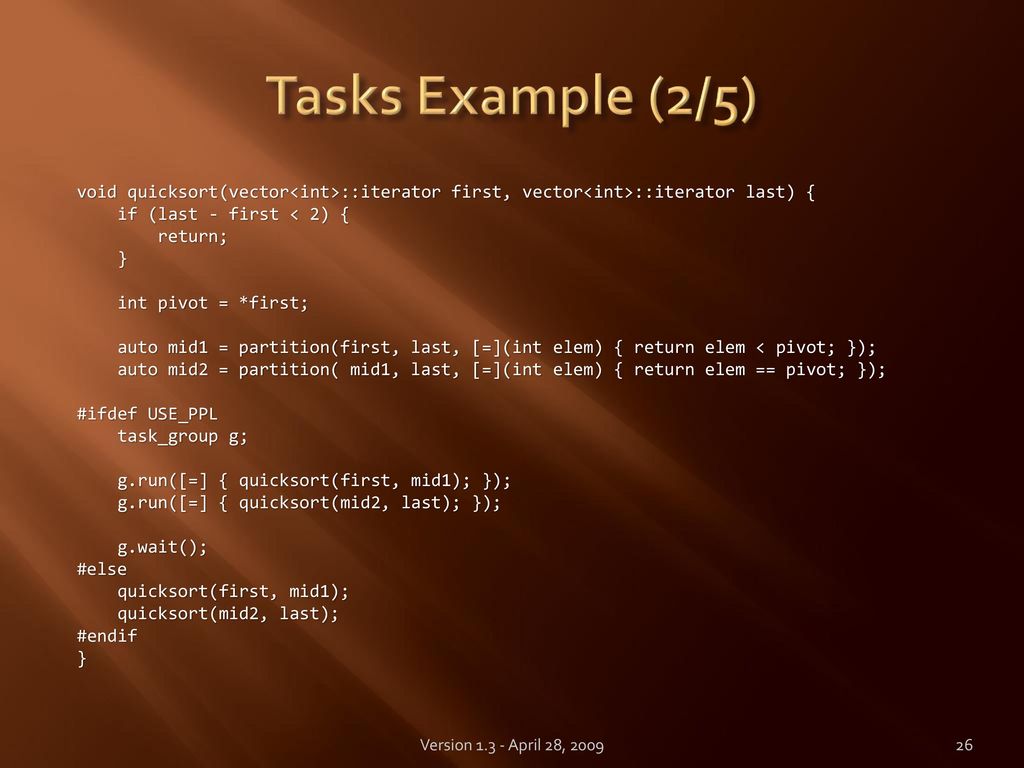 Tasks Example (2/5)