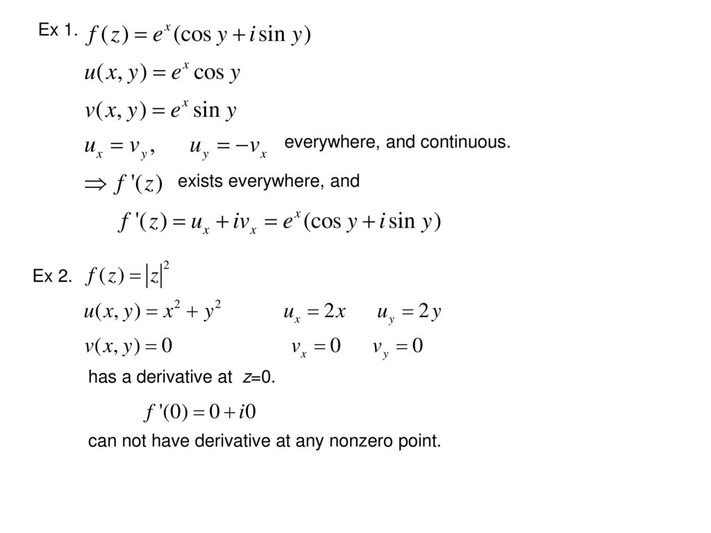 Complex Analysis Itl Sel Ppt Download