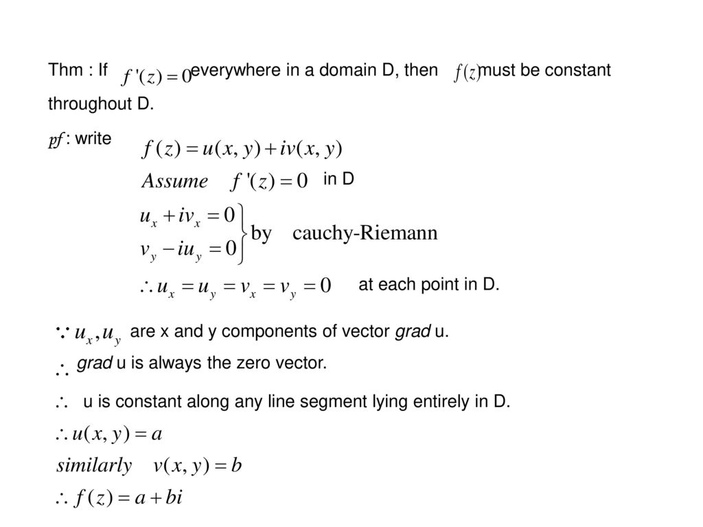 Complex Analysis Itl Sel Ppt Download