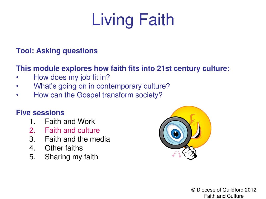 Living Faith Tool: Asking questions