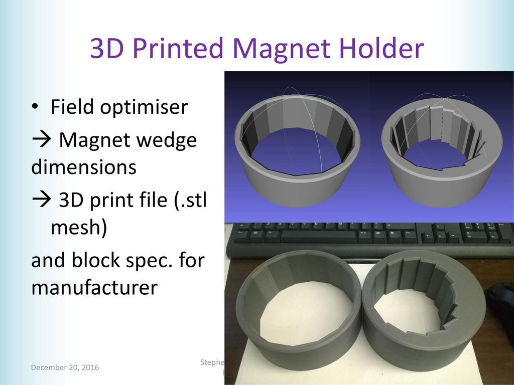 Halbach magnets design prototypes results ppt download