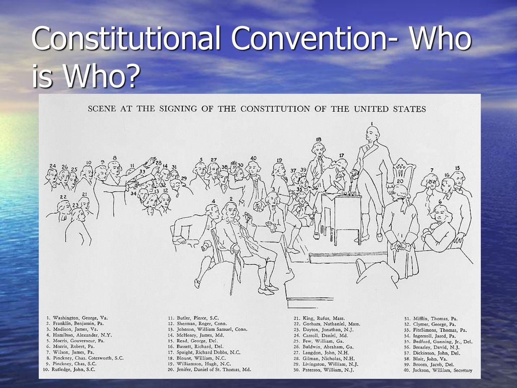 william livingston constitutional convention