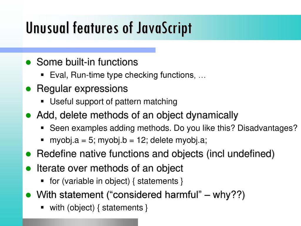JavaScript John Mitchell Stanford University Revised by - ppt download
