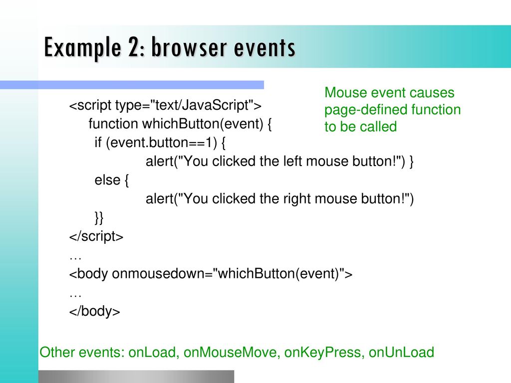 JavaScript John Mitchell Stanford University Revised by - ppt download