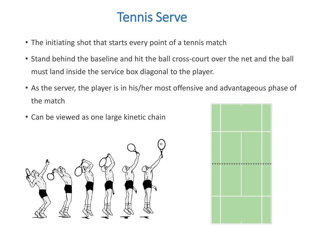 Biomechanics of a Tennis Serve - ppt download