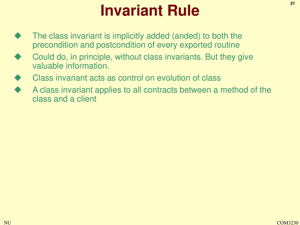 The Class Concept Abstraction What is a class? Two parts of the class ...