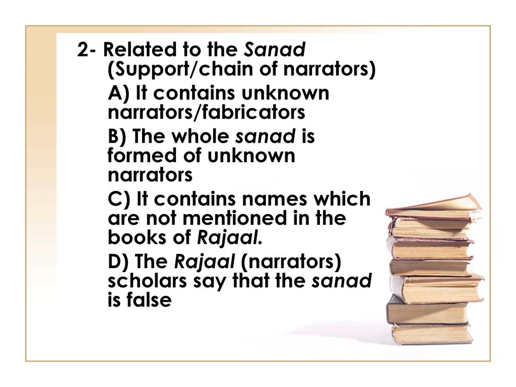 Introduction to hadith studies ppt download