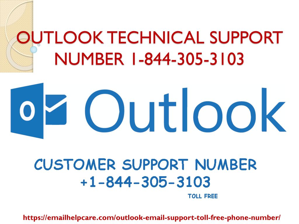 OUTLOOK TECHNICAL SUPPORT NUMBER
