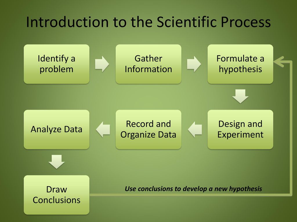 Introduction to the Scientific Process