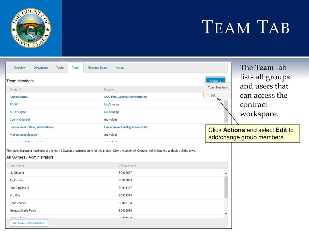 Scc p2p collaboration made easy contract management training ppt