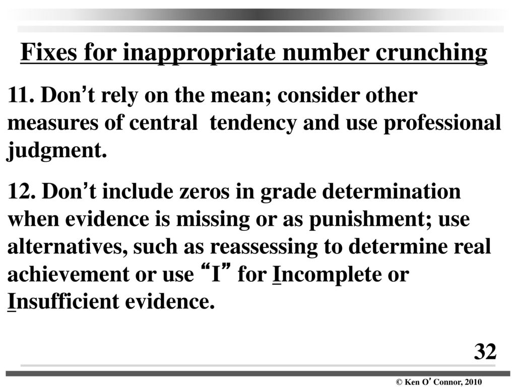 Issues in Grading in Ontario Assess for Success Consulting - ppt download
