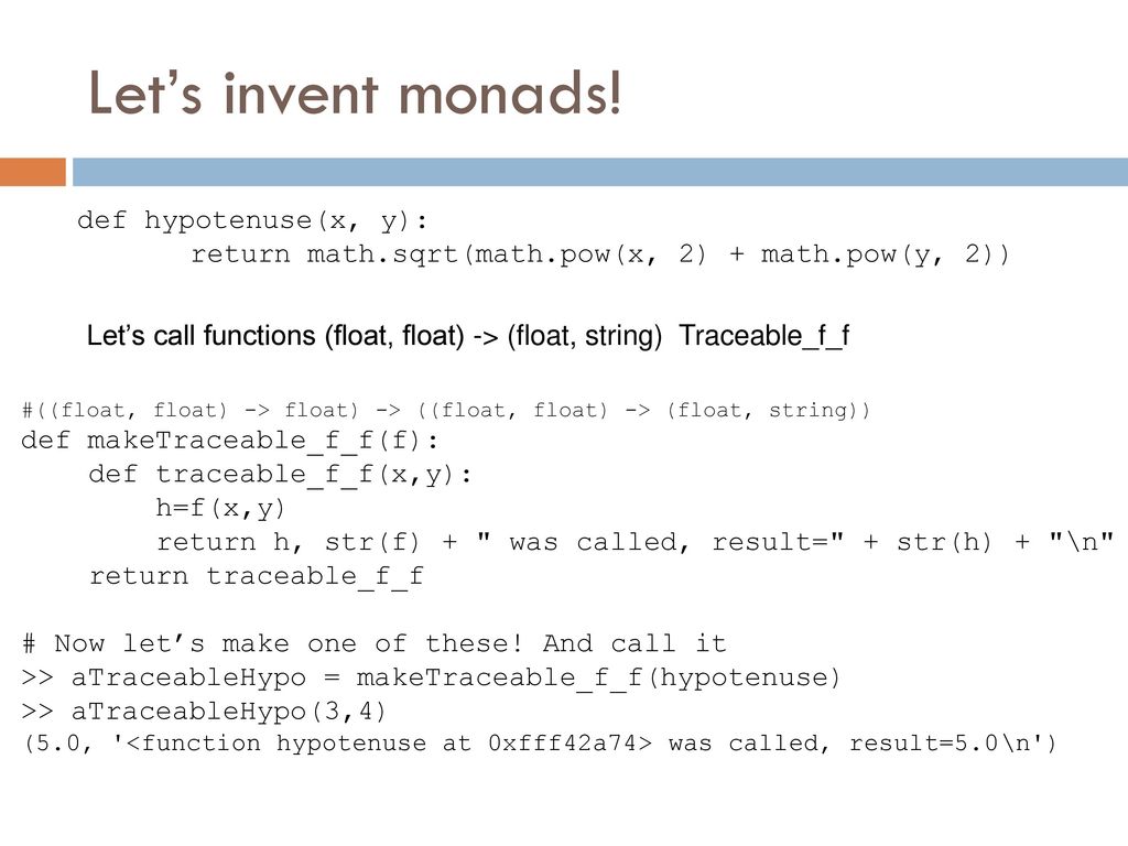Inf 212 analysis of prog langs funktional programming monads ppt