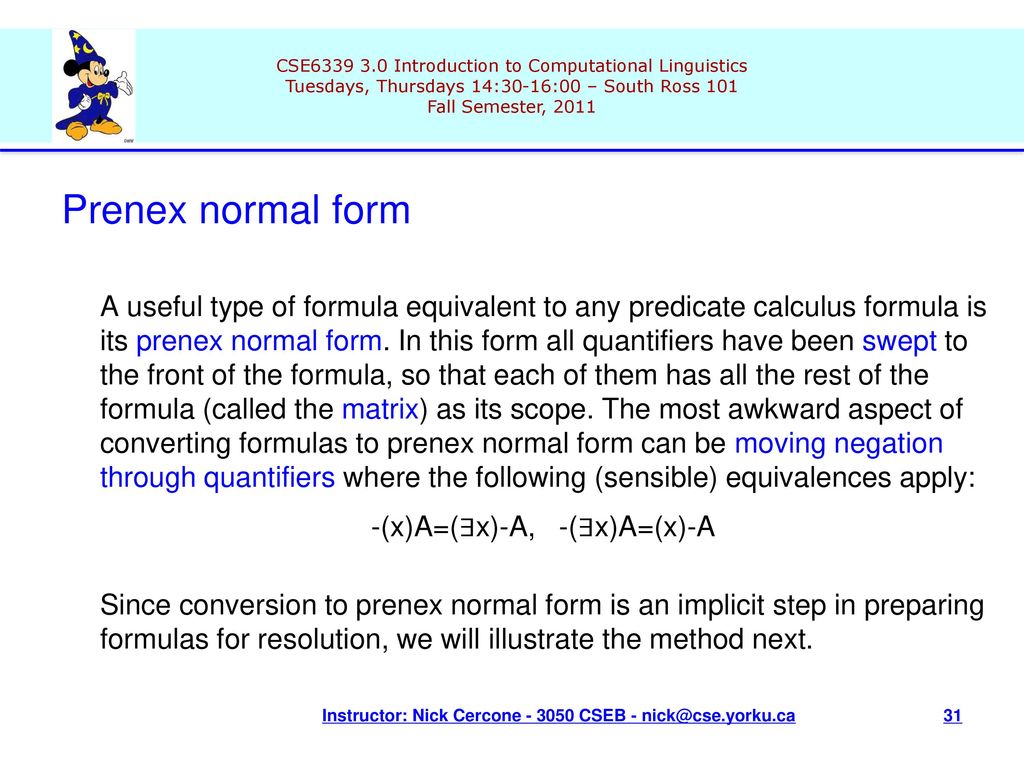 Instructor nick cercone cseb ppt download