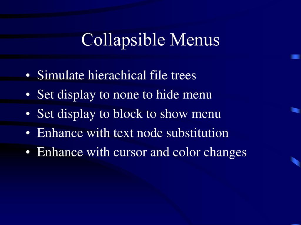 The web wizard s guide to dhtml and css ppt download