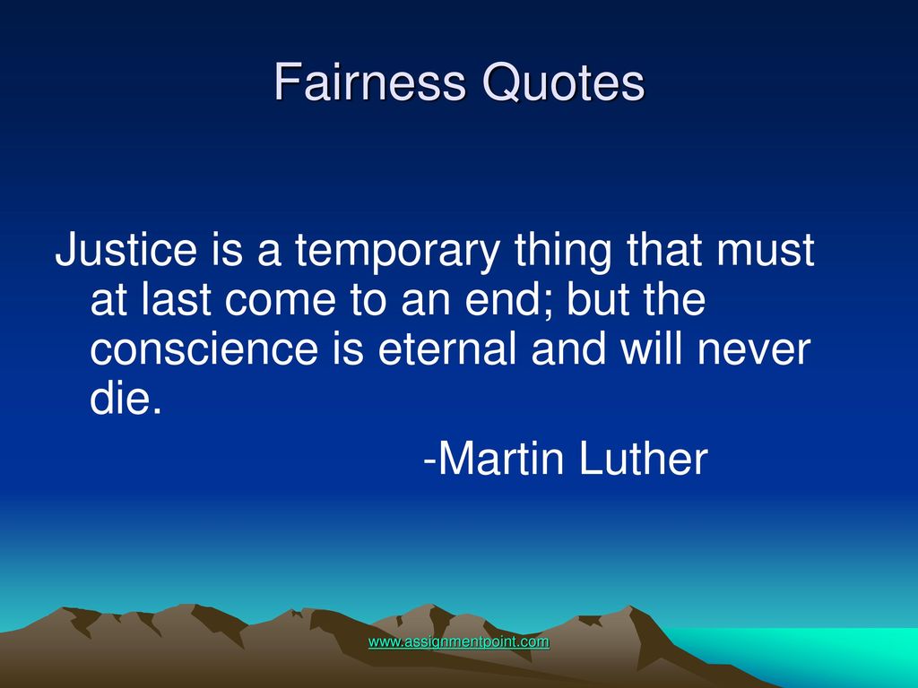fairness quotes