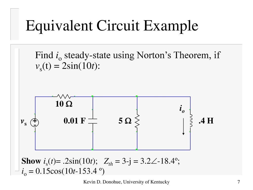 Phasors Impedance Spice And Circuit Analysis Ppt Download