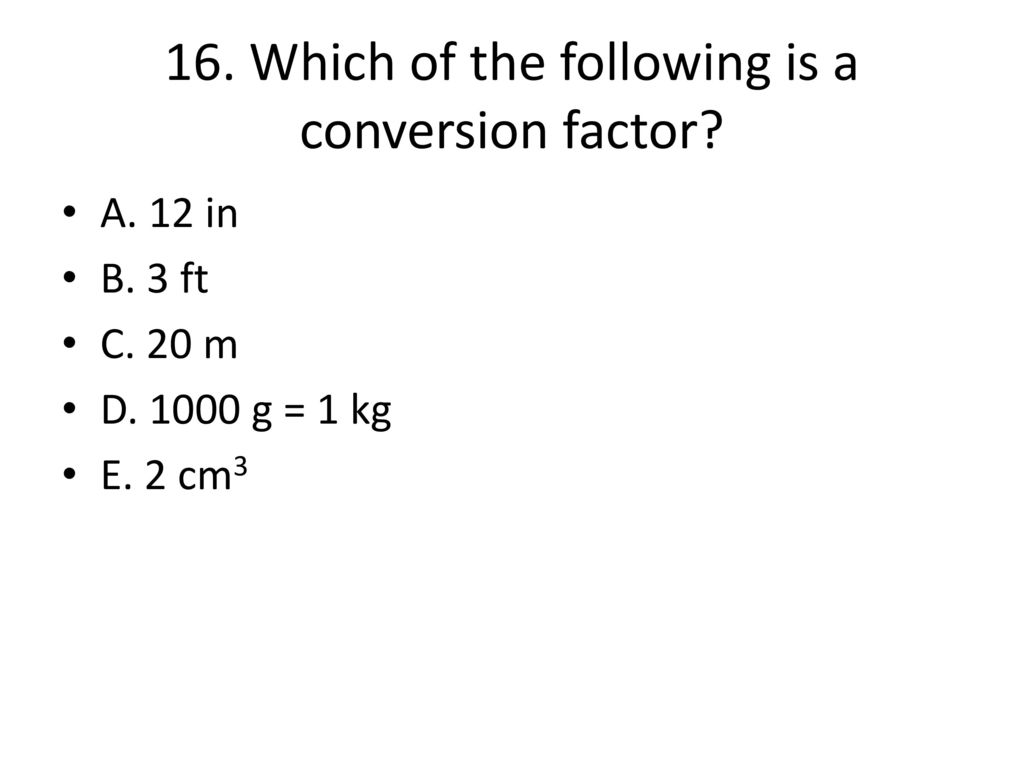 Measurements Review Ppt Download