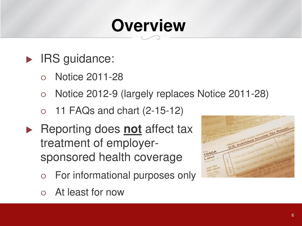 Irs Notice 2012 9 Chart