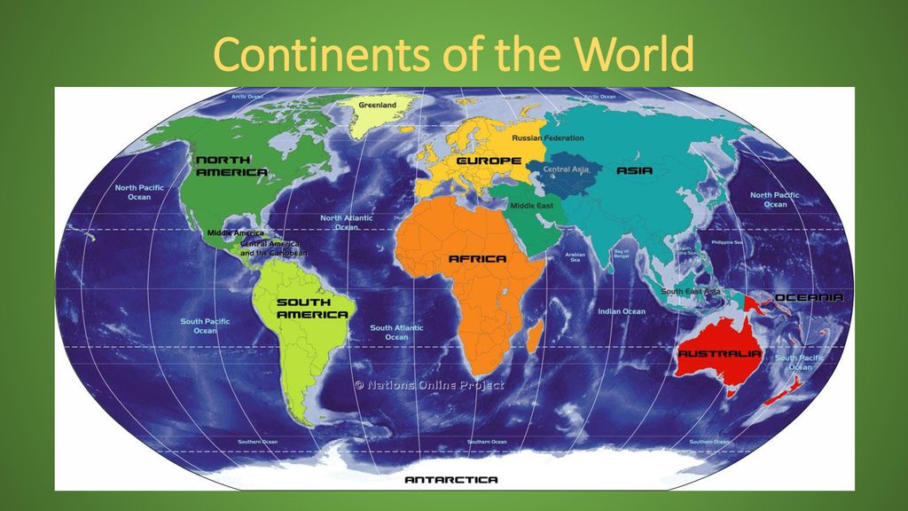Continents Oceans Seas Equator And Important Mapping Terms Ppt Download