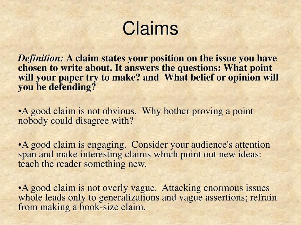 Writing Arguments. - ppt download
