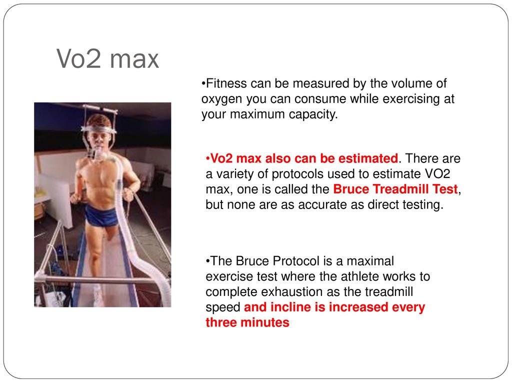 Sports Fitness Vo2 max. - ppt download