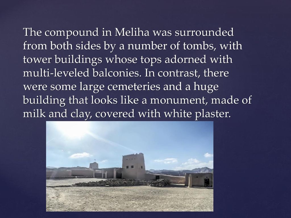 Archaeological Sites In The Emirates 3rd Bc 7ad Ppt Download