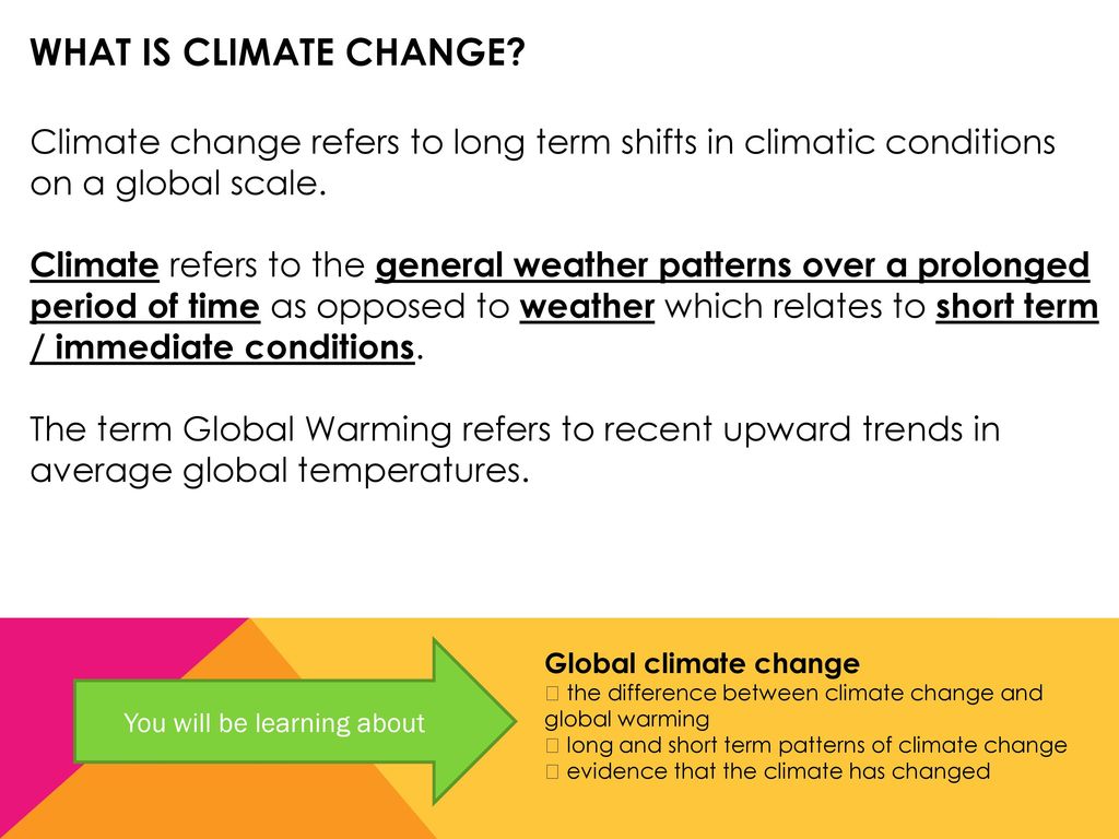 Climate Change Cfe Higher Geography. - ppt download