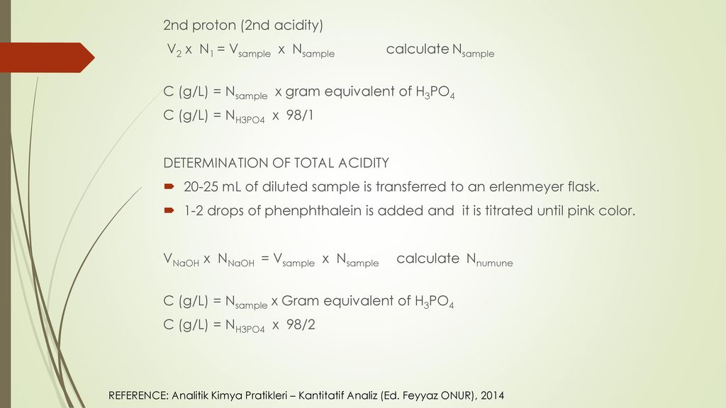 V2 x N1 = Vsample x Nsample calculate Nsample