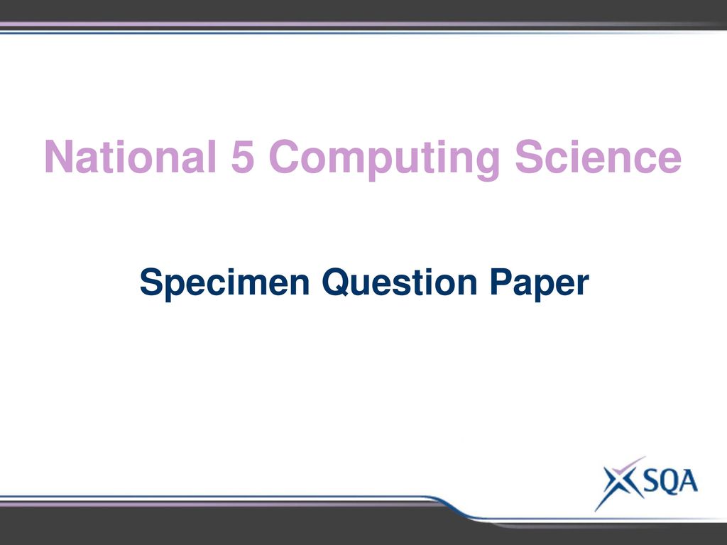 national 5 computing science assignment 2022