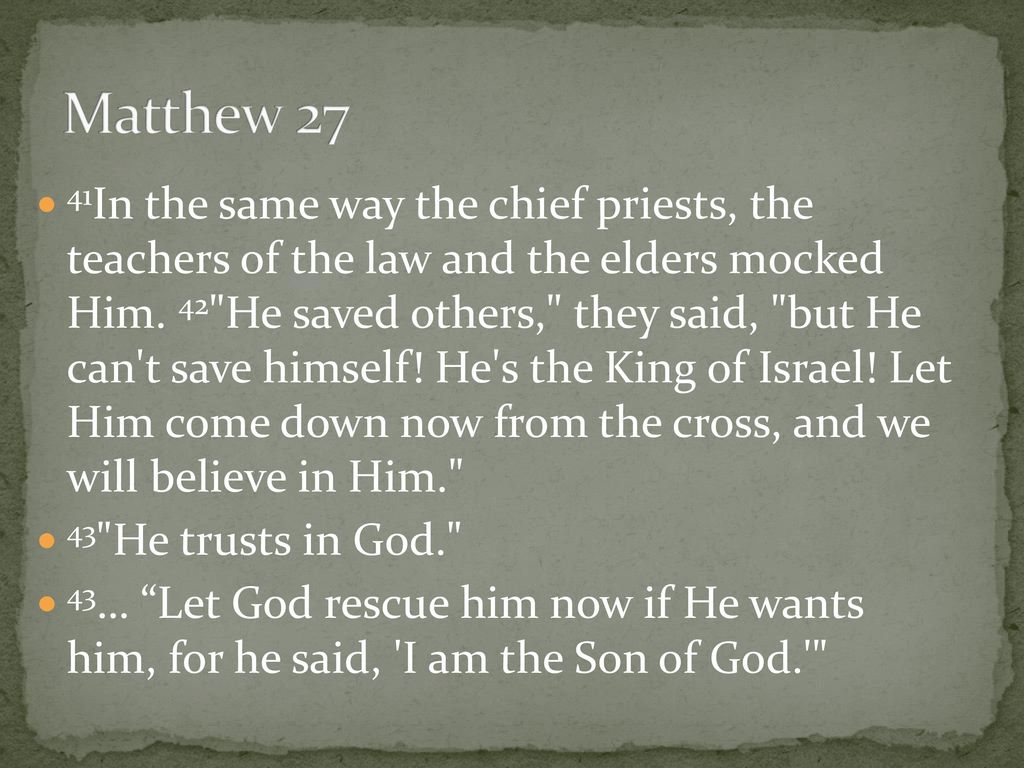 Matthew 27 37Above (Jesus') head they placed the written charge against ...