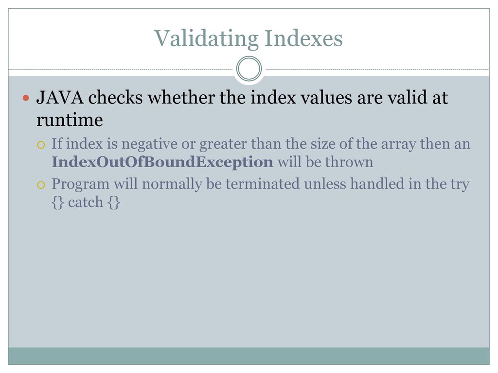 Fifth Lecture Arrays and Lists - ppt download