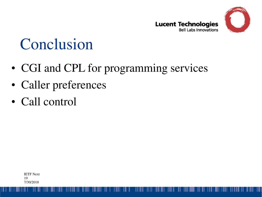 Internet Multimedia Conferencing: What now? - ppt download