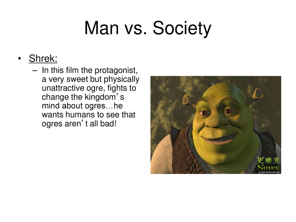 man vs man conflict movie examples